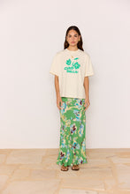 Load image into Gallery viewer, MINKPINK Zoe Bias Midi Skirt - Green Floral
