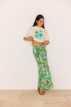 Load image into Gallery viewer, MINKPINK Zoe Bias Midi Skirt - Green Floral