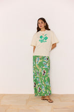 Load image into Gallery viewer, MINKPINK Zoe Bias Midi Skirt - Green Floral