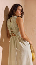 Load image into Gallery viewer, MINKPINK Sabrina Tie Back Midi Dress - Sage Gingham
