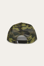 Load image into Gallery viewer, Ringers Western Signature Bull Kids Trucker Cap - Military Green/Camo