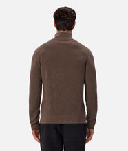 Load image into Gallery viewer, Industrie The New England Zip Neck Knit - Wood M 26