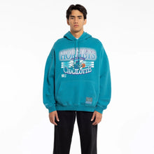 Load image into Gallery viewer, Mitchell & Ness Glow Arch Hornets Hoodie - Hornets Teal