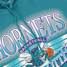 Load image into Gallery viewer, Mitchell & Ness Glow Arch Hornets Hoodie - Hornets Teal