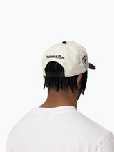 Load image into Gallery viewer, Mitchell & Ness Raiders Champions Pro Pinch Hat - White/Cream/Black