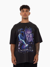 Load image into Gallery viewer, Mitchell & Ness Undertaker Lightning Tee - Faded Black