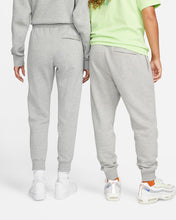 Load image into Gallery viewer, Nike Sportswear Club Fleece Jogger Trackpant - Dark Grey Heather/Matte Silver/White