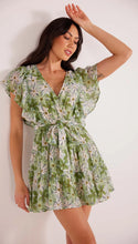 Load image into Gallery viewer, MINKPINK Margaux Mini Dress - Green/White Floral