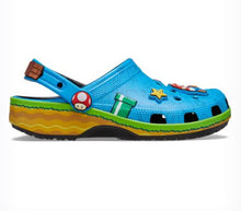 Load image into Gallery viewer, Crocs Kids Super Mario Core Clogs - (C11-J6)