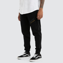 Load image into Gallery viewer, Nena & Pasadena Turret Slim Trackpant - Jet Black