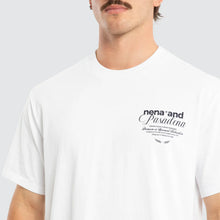 Load image into Gallery viewer, Nena And Pasadena Written Classic Tee - White