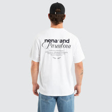 Load image into Gallery viewer, Nena And Pasadena Written Classic Tee - White
