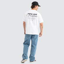 Load image into Gallery viewer, Nena And Pasadena Written Classic Tee - White