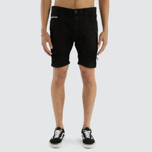 Load image into Gallery viewer, Nena & Pasadena Spitfire Denim Short - Jet Black