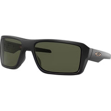 Load image into Gallery viewer, Oakley Double Edge Sunglasses - Matte Black W/ Dark Grey
