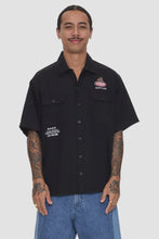 Load image into Gallery viewer, Worship Haulaz Short Sleeve Work Shirt - Black