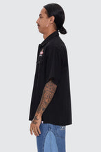 Load image into Gallery viewer, Worship Haulaz Short Sleeve Work Shirt - Black