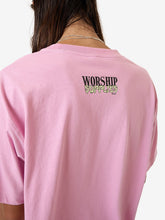 Load image into Gallery viewer, Worship Domination Tee - Lilac Chiffon