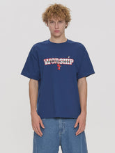 Load image into Gallery viewer, Worship Belter Tee - Blue Depths