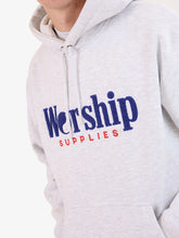 Load image into Gallery viewer, Thrills Smoko Fleece Hoodie - Snow Marle