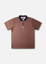 Load image into Gallery viewer, Rivvia Projects Box Logo Polo - Brown