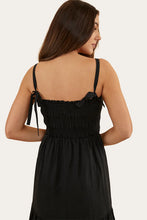 Load image into Gallery viewer, Ringers Western Rosabel Womens Maxi Dress - Black
