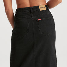 Load image into Gallery viewer, Riders By Lee Hi Midi Skirt - Black Fortune