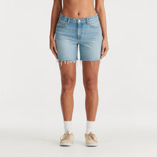Load image into Gallery viewer, Riders by Lee Mid Straight Short - Oblique Blue