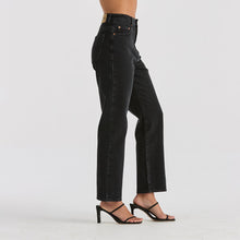 Load image into Gallery viewer, Riders By Lee Hi Straight Jeans - Charred Black