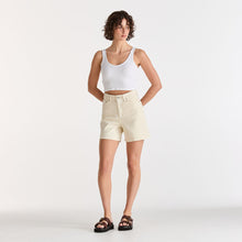 Load image into Gallery viewer, Riders By Lee Hi Wide Short - Bright Ecru