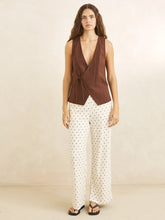 Load image into Gallery viewer, Rhythm Venice Wrap Vest - Chocolate