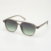 Load image into Gallery viewer, ROC Eyewear Dank Sunglasses Smokey Grey/Gradient Green