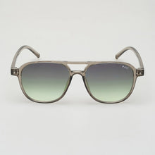 Load image into Gallery viewer, ROC Eyewear Dank Sunglasses Smokey Grey/Gradient Green