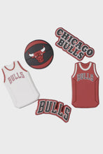 Load image into Gallery viewer, Crocs NBA Chicago Bulls 5Pack Jibbitz