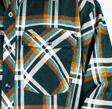Load image into Gallery viewer, Swanndri Full Button Egmont Brushed Cotton Shirt - Deep Green