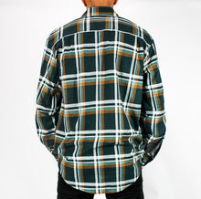 Load image into Gallery viewer, Swanndri Full Button Egmont Brushed Cotton Shirt - Deep Green