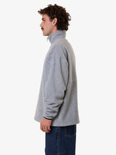 Load image into Gallery viewer, Thrills On The Range Quarter Zip Polar Fleece - White Marle