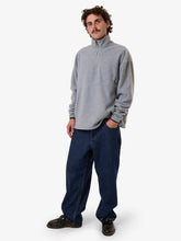 Load image into Gallery viewer, Thrills On The Range Quarter Zip Polar Fleece - White Marle