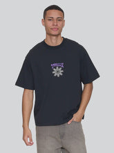 Load image into Gallery viewer, Thrills Stagger Box Fit Oversize Cropped Tee - Washed Black