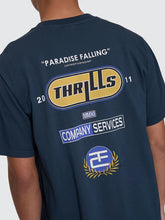 Load image into Gallery viewer, Thrills Paradise Falling Merch Fit Tee - Federal Blue