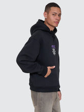 Load image into Gallery viewer, Thrills Stagger Slouch Pull On Cropped Hoodie - Washed Black