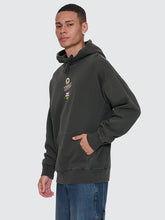 Load image into Gallery viewer, Thrills Against All Odds Slouch Pull On Hood - Oil Green