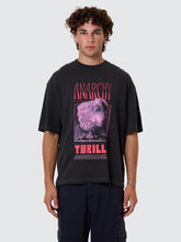 Load image into Gallery viewer, Thrills Constant Chaos Box Fit Oversize Short Tee - Blue Graphite