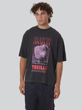 Load image into Gallery viewer, Thrills Constant Chaos Box Fit Oversize Short Tee - Blue Graphite