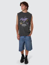 Load image into Gallery viewer, Thrills Flight Risk Merch Fit Muscle Tee - Merch Black