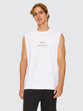 Load image into Gallery viewer, Thrills Paradise Before Anarchy Merch Fit Muscle Tee - White