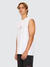 Load image into Gallery viewer, Thrills Paradise Before Anarchy Merch Fit Muscle Tee - White