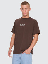 Load image into Gallery viewer, Thrills Workwear Embro Merch Tee - Postal Brown