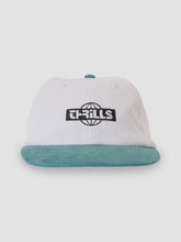 Load image into Gallery viewer, Thrills Reverb 6 Panel Cap - White/Jasper Green