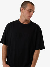 Load image into Gallery viewer, Thrills Roosevelt Emboss Oversize Fit Tee - Black